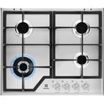 Electrolux KGS6436SX Piano cottura a gas Incasso | Classe N/A | 60cm, 4/Zone, Inox