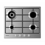 Candy CHW6BR4WX Piano cottura a gas Incasso | Classe A | 4 fuochi gas, Griglie smaltate, Sicurezza gas