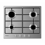Candy CHW6BRX Piano cottura a gas Incasso | Classe A | 4 fuochi gas, Griglie smaltate, Sicurezza gas