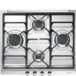 Smeg SE60SGH3 Piano cottura | Da incasso | Acciaio inox, Da incasso, Gas