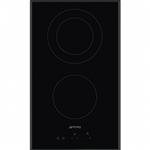 Smeg SE332EPB Piano cottura a induzione | Da incasso | Nero, Da incasso, 30 cm