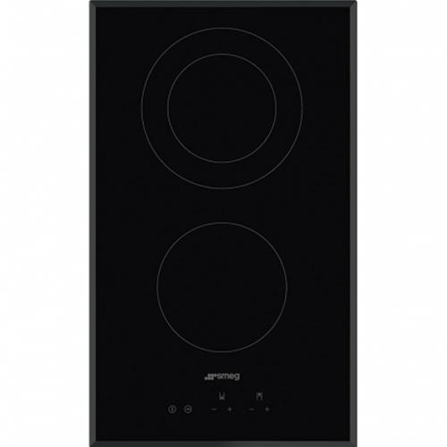 Smeg SE332EPB Piano cottura a induzione | Da incasso | Nero, Da incasso, 30 cm