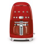 Smeg DCF02RDEU Macchina da caffè | Superficie piana | Macchina da caffè con filtro, 1, 4 L