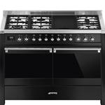 Smeg A4BL-81 Cucina | Cucina | Classe energetica A | Cucina, Nero, Acciaio inox
