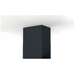 Faber KIT CAMINO ISOLA H450-590 DARK GREY - 112.0516.430 Kit camino Accessori | Prolunga camino, Finitura grigio scuro opaco, Compatibile cappe isola Faber