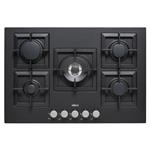 Elleci Plano 75 5F Nero 40 - 6APGSP75140CS Piano cottura Incasso | Classe N/A | 5 zone, Finitura nera, Controllo touch