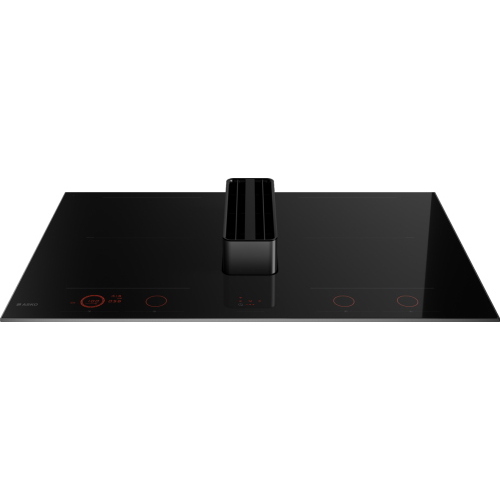 ASKO HIHD854GF Piano cottura a induzione con cappa aspirante integrata Incasso | Classe A | Nero, Da incasso, 83 cm