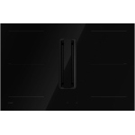 ASKO HIH3843FB1 Piano cottura a induzione con cappa aspirante integrata Incasso | Classe A | Nero, Da incasso, 80 cm
