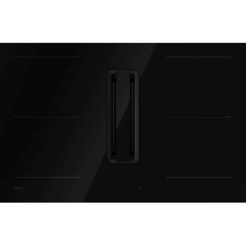 ASKO HIH3843FB1 Piano cottura a induzione con cappa aspirante integrata Incasso | Classe A | Nero, Da incasso, 80 cm