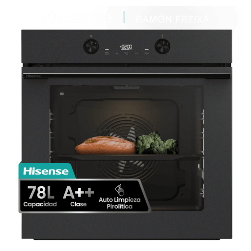 Hisense BI64223EPMB Forno Incasso | Classe A++ | Largo, Forno elettrico, 78 L
