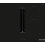 BOSCH PVS611B16E Piano cottura a induzione con cappa aspirante integrata Da incasso | Classe B | Nero, Da incasso, 59.2 cm