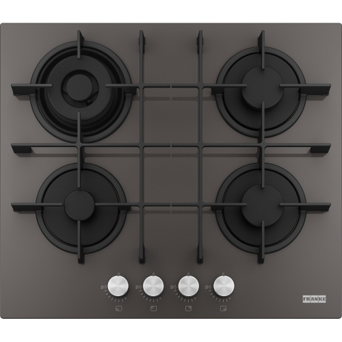 Franke FHMA 604 3G DC C - 106.0734.775 Piano cottura a gas Incasso | Grigio, Da incasso, 59 cm