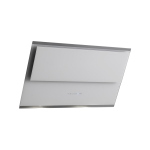 Falmec VERSO EASY 55 VETRO BIANCO - CVXN55.E2P2#ZZZF491F Cappa Parete Vetro bianco, filtro carbone, 3 velocità  | Classe energetica B