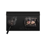 Falmec BRERA 90 VETRO MATT NERO - CBRW90.00P8#ZZZC490F Piano cottura a induzione con cappa aspirante integrata