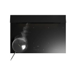 Falmec BRERA 75 VETRO MATT NERO - CBRW75.00P8#ZZZC490F Piano cottura a induzione con cappa aspirante integrata