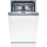 BOSCH SPV4HMX13E Lavastoviglie | A scomparsa totale | Classe energetica D | A scomparsa totale, Compatta (45 cm), Bianco