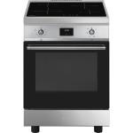 Smeg C6IMXT2 Cucina Libera installazione | Classe A | 4 zone induzione, Forno multifunzione, Timer digitale