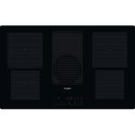 Whirlpool WVH92K/1 Piano cottura a induzione con cappa aspirante integrata Incasso | Classe A | Induzione, 4 zone, funzione bridge, cappa integrata