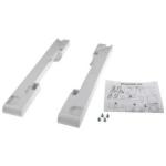 Candy WSK1102/1 SLM FM Kit sovrapposizione Libera installazione | Compatibile lavatrici/asciugatrici, fissaggio facile, ripiano estraibile