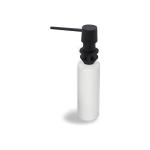 Elleci Element Dispenser Sapone Tondo Nero - 6AADI02300BK Dispenser sapone Dispenser sapone | Dispenser tondo, colore nero, installazione su lavello