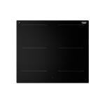 De'Longhi SLI604 Piano cottura a induzione Incasso | Classe 60 | nero, 4 zone induzione OCTA, 2 zone bridge, touch control, da 1Kw, incasso gas 56*48cm