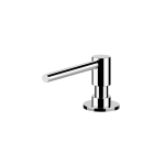 Gessi DISPENSER Dispenser Finox Brushed Nickel - 29658#149 Dispenser sapone | Nickel spazzolato, Serbatoio incluso, Pompa resistente