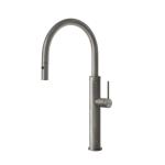 Gessi GESSI 316 Due Getti Black Metal Brushed PVD - 60026#707 Miscelatore Lavello | Nero Metal Spazzolato Pvd, Doppio getto commutabile, Getto normale e nebulizzato