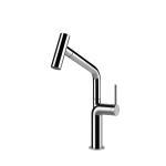 Gessi STELO Due Getti Finox Brushed Nickel - 60313#149 Miscelatore Lavello | Nichel Spazzolato Finox, Doppio getto commutabile, Getto normale e nebulizzato
