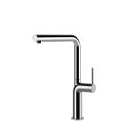 Gessi STELO Girevole Finox Brushed Nickel - 60309#149 Miscelatore Lavello | Nichel Spazzolato Finox, Canna girevole 360°, Portata regolabile