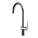 Gessi INEDITO Girevole Finox Brushed Nickel - 60411#149 Miscelatore Lavello | Nichel Spazzolato Finox, Canna girevole 360°, Portata regolabile