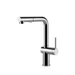 Gessi INEDITO Due Getti Finox Brushed Nickel - 60435#149 Miscelatore Lavello | Nichel Spazzolato Finox, Doppio getto commutabile, Getto normale e nebulizzato