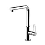 Gessi HELIUM Girevole Finox Brushed Nickel - 50105#149 Miscelatore Lavello | Nichel Spazzolato Finox, Canna girevole 360°, Portata regolabile