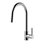 Gessi NEUTRON Monogetto Chrome - 17120#031 Miscelatore Lavello | Cromo Lucido, Bocca monogetto fissa, Portata ridotta water saving
