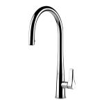 Gessi PROTON Estraibile Finox Brushed Nickel - 17153#149 Miscelatore Lavello | Nichel Spazzolato Finox, Doccetta estraibile, Tubo flessibile estensibile