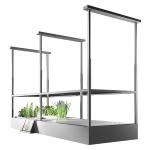 Falmec Spazio Is.180 Inox 220-240V - 50-60Hz T60 C/Filtro Cappa Isola | Classe A+ | Sistema Circle.Tech, illuminazione LED, pannelli portaoggetti integrati