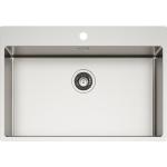 Elleci Inox Compass 700 740X510X200 1V Sat  - 6ALIM700SAC Lavello
