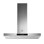Electrolux LFT529X Cappa Parete | Classe B | L 90cm, 600m³/h, Inox