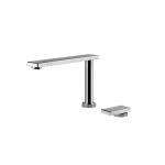 Foster Eclipse Cromato - 8499000 Miscelatore Lavello | monocomando, Canna girevole, Base d'appoggio 44 mm, Finitura cromata