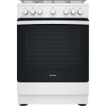 Indesit IS67G4PHW/E Cucina Libera installazione | Classe A+ | 4 fuochi gas, Forno elettrico, Grill