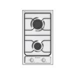 Candy CHW23X Piano cottura a gas Incasso | Classe A | 4 fuochi gas, Griglie smaltate, Sicurezza gas