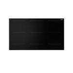 De'Longhi SLI906 Piano cottura a induzione Incasso | Classe 90 | nero, 6 zone induzione OCTA, 3 zone bridge, touch control, da 1Kw, incasso gas 84*48cm