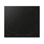 Candy CI642MCBB Piano cottura a induzione Incasso | Classe A | 4 zone induzione, Controllo touch, Funzione booster