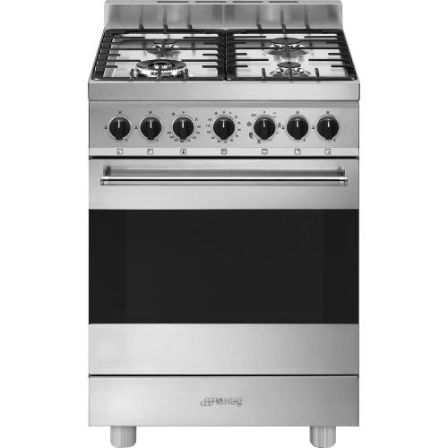 Smeg B61GMX2 Cucina | Cucina | Classe energetica A | Cucina, Acciaio inox, Manopola