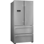 Smeg FQ55FXDE Frigocongelatore | Libera installazione | Classe energetica E | Libera installazione, Porta francese, Acciaio inox