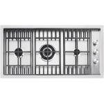 BARAZZA 1PLB2T Piano cottura a gas Incasso | 2 fuochi + doppia corona, Griglie in ghisa, Accensione elettronica