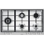 BARAZZA 1PBF95 Piano cottura a gas Incasso | 2 gas + 2 doppia corona Chef, Inox AISI 304, Griglie ghisa:contentReference[oaicite:12]{index=12}