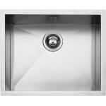 BARAZZA 1Q5040I Lavello Incasso | Vasca 50x40 cm, Profondità 27 cm, Acciaio inox AISI 304