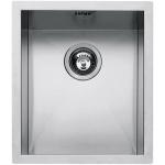 BARAZZA 1Q3440I Lavello Incasso | Vasca 34x40 cm, Profondità 27 cm, Acciaio inox AISI 304