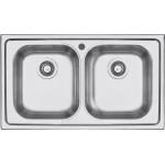 BARAZZA 1LFS92 Lavello Incasso | 1 vasca, 71x40x21 cm, Acciaio inox AISI 304