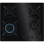 AEG HKB64453NB Piano cottura a gas Incasso | Classe N/A | 60cm, LED + Step Power, 4/Zone, Nero